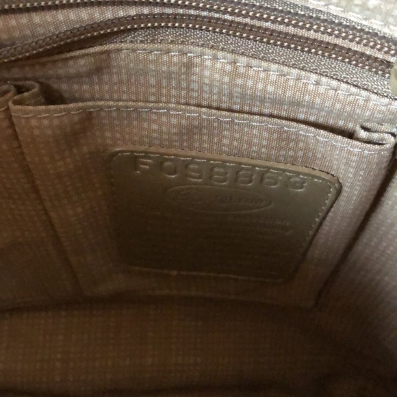 Brighton Handbag microfiber tan/taupe recently cleaned - Picture 8 of 11